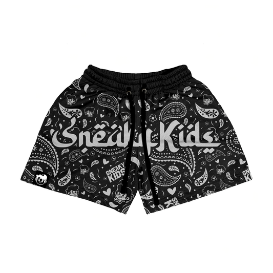 PAISLEY BANDANA - MESH SHORT