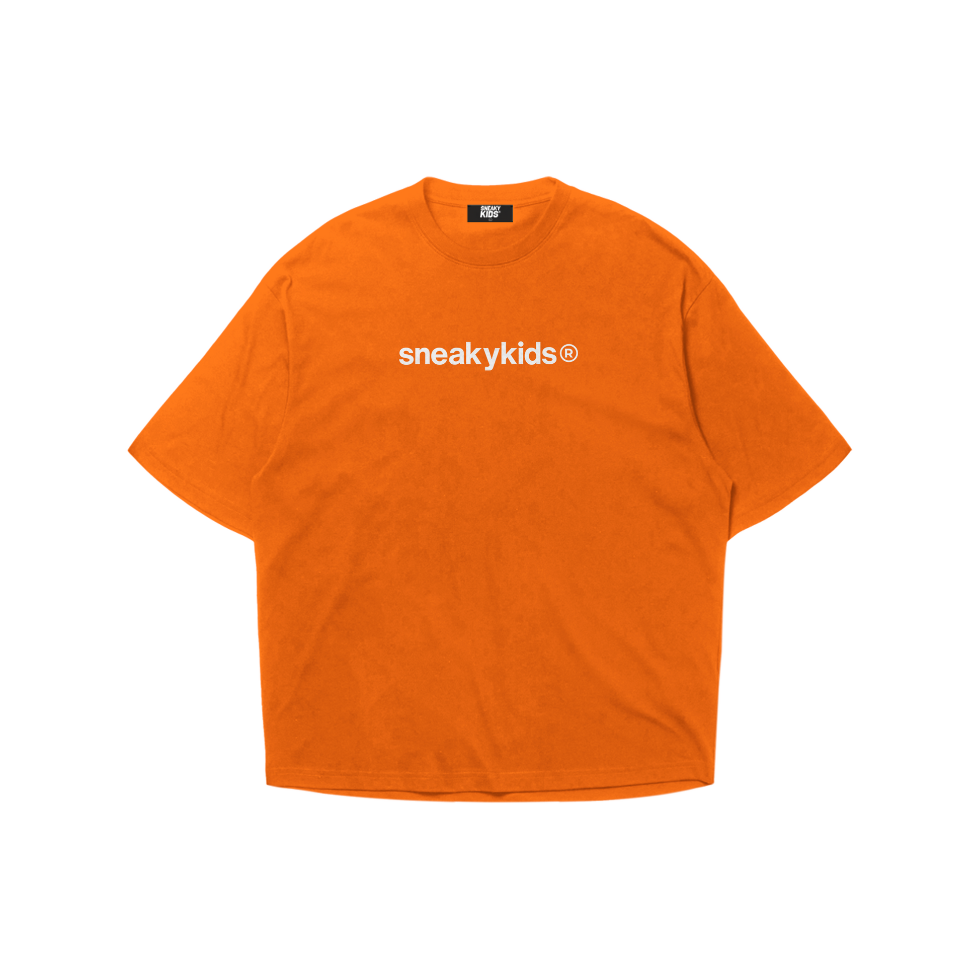 BASIC TEES TANGERINE Sneaky Kids