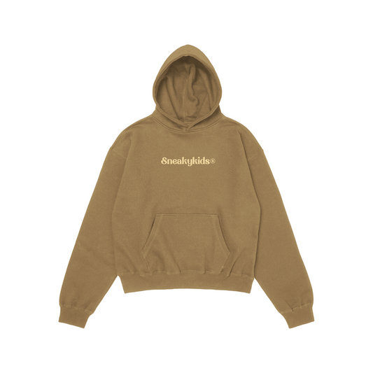 BROKEN CRAYONS HOODIE - MOCCA