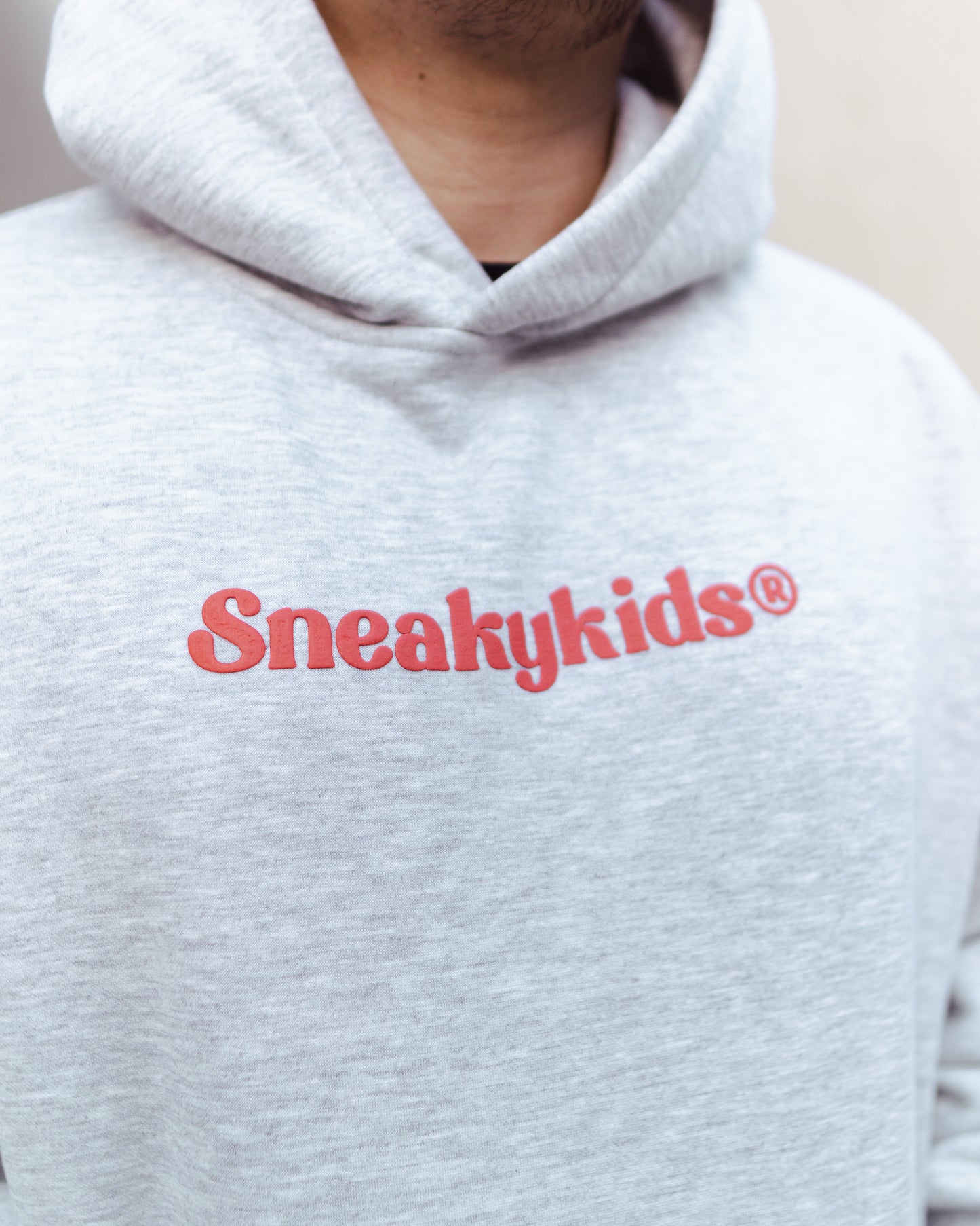 BROKEN CRAYONS HOODIE - ACID GRAY
