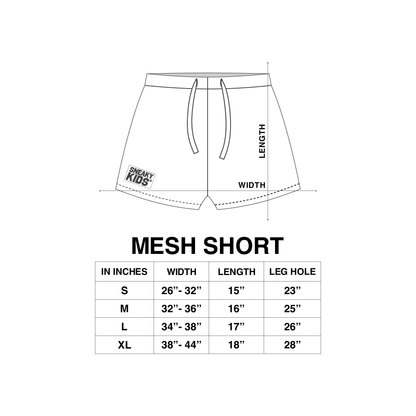 PAISLEY BANDANA - MESH SHORT